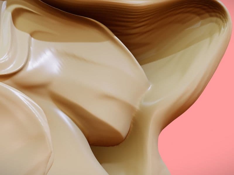 Ilustração abstrata do hormônio TSH e valores normais de tireoide por faixa etária